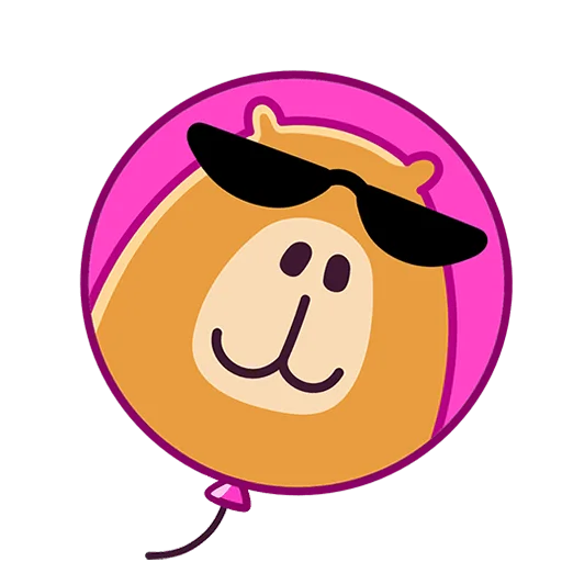 😎 Стикер «Капибара клипер Без Текста» для Telegram