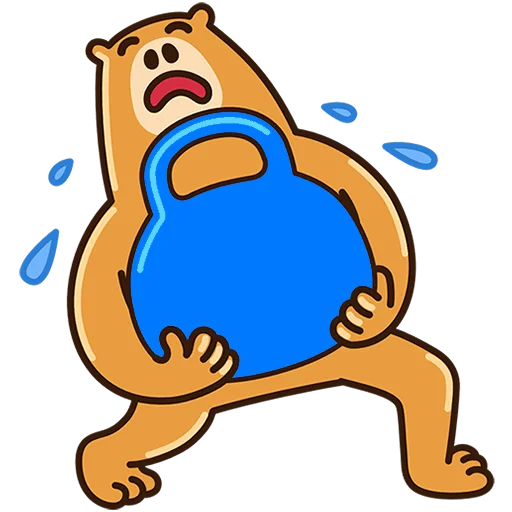 🥵 Стикер «Капибара клипер Без Текста» для Telegram