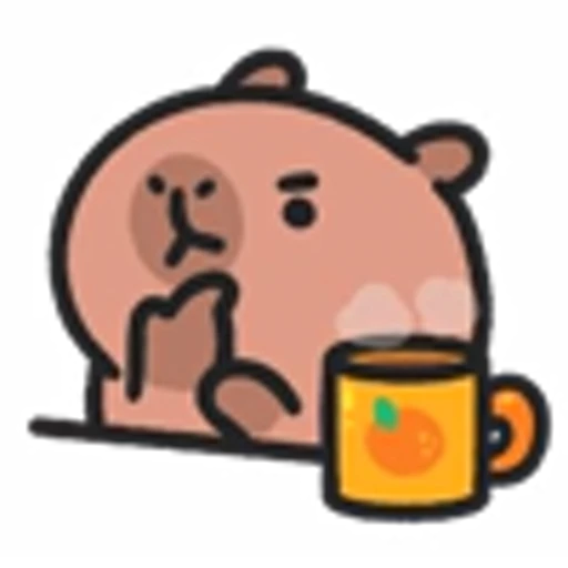 🤔 Эмодзи «Capybara Emoji Pack» для Telegram