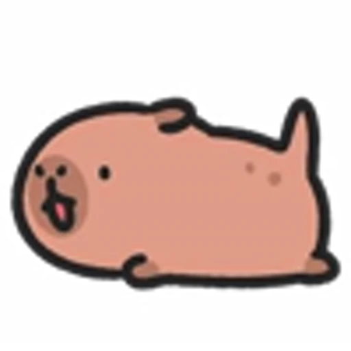 😴 Эмодзи «Capybara Emoji Pack» для Telegram