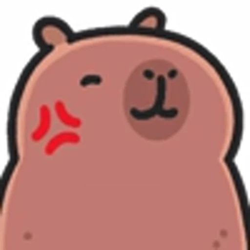😠 Эмодзи «Capybara Emoji Pack» для Telegram