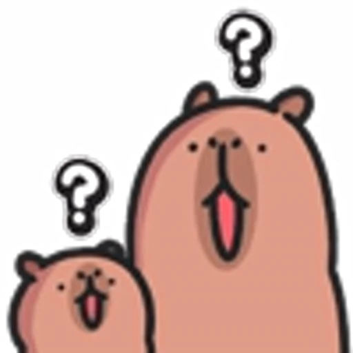 😧 Эмодзи «Capybara Emoji Pack» для Telegram