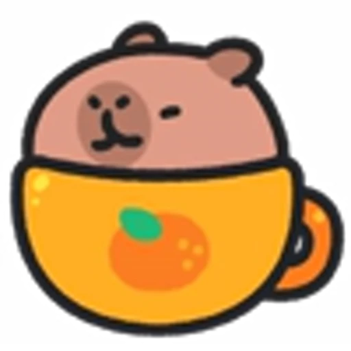 ☕️ Эмодзи «Capybara Emoji Pack» для Telegram