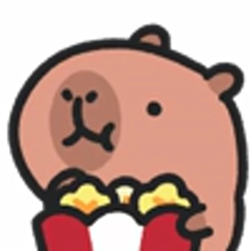 🍿 Эмодзи «Capybara Emoji Pack» для Telegram