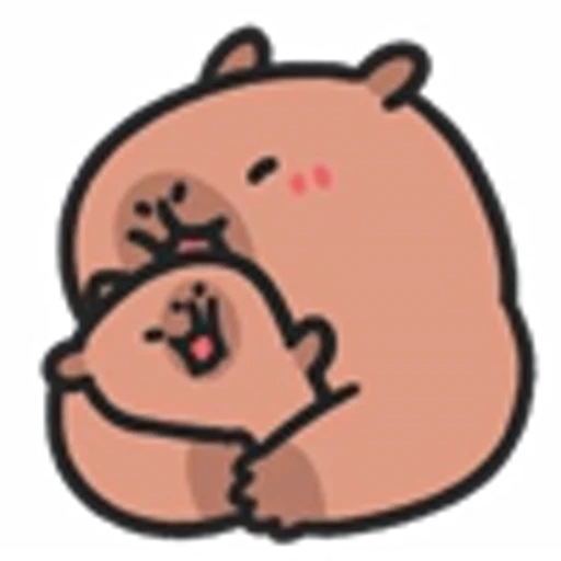 🤗 Эмодзи «Capybara Emoji Pack» для Telegram