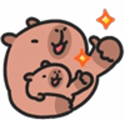 👍 Эмодзи «Capybara Emoji Pack» для Telegram