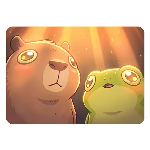 ✨ Стикер «Capybara Comics» для Telegram