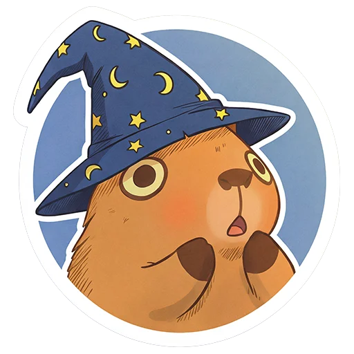 😳 Стикер «Capybara Comics» для Telegram