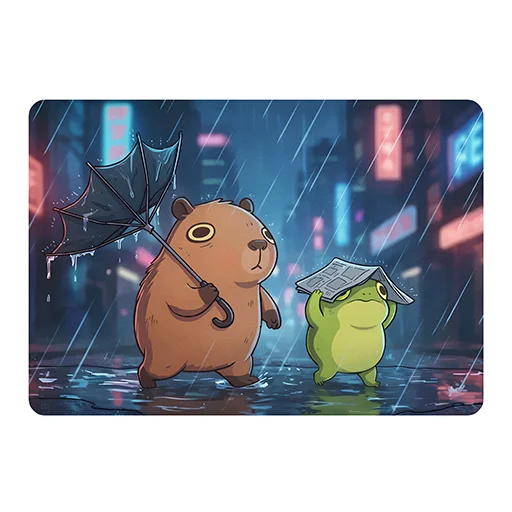 🌧 Стикер «Capybara Comics» для Telegram