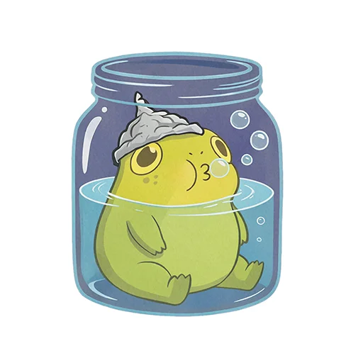 🫙 Стикер «Capybara Comics» для Telegram