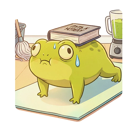 🏋️‍♂️ Стикер «Capybara Comics» для Telegram