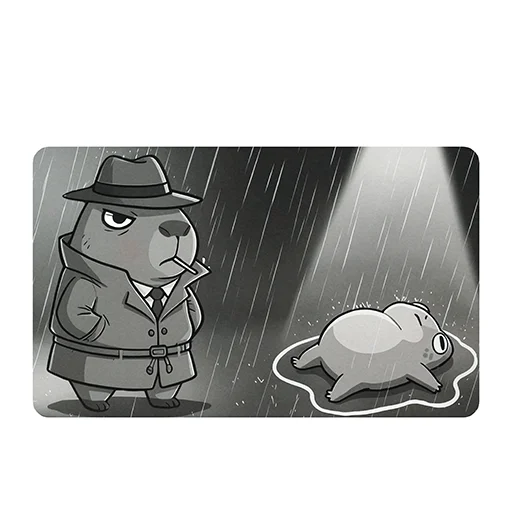 🕵️‍♂️ Стикер «Capybara Comics» для Telegram
