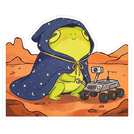 🤝 Стикер «Capybara Comics» для Telegram