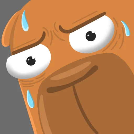 😰 Стикер «Capy» для Telegram