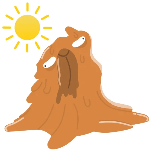 ☀️ Стикер «Capy» для Telegram