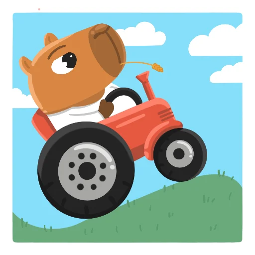 🚜 Стикер «Capy» для Telegram