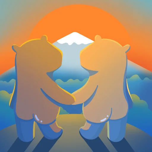 Стикерпак Capy для Telegram