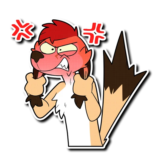 😡 Стикер «Caracal» для Telegram