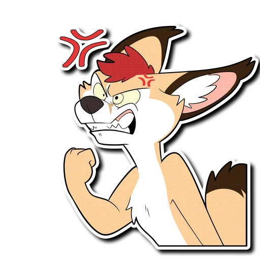 💢 Стикер «Caracal» для Telegram