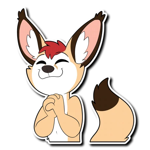 Стикерпак «Caracal» для Telegram — обложка