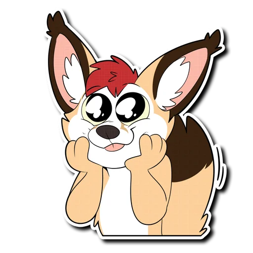 😋 Стикер «Caracal» для Telegram