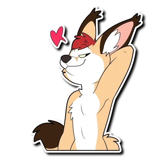 😘 Стикер «Caracal» для Telegram