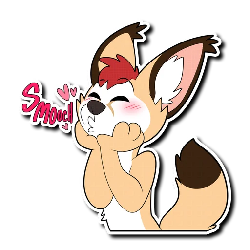 💋 Стикер «Caracal» для Telegram