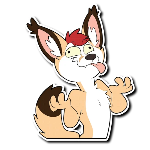 😜 Стикер «Caracal» для Telegram