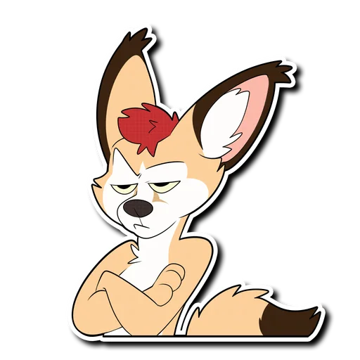😕 Стикер «Caracal» для Telegram