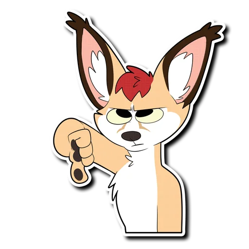 👎 Стикер «Caracal» для Telegram
