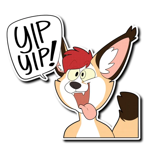 🗯 Стикер «Caracal» для Telegram
