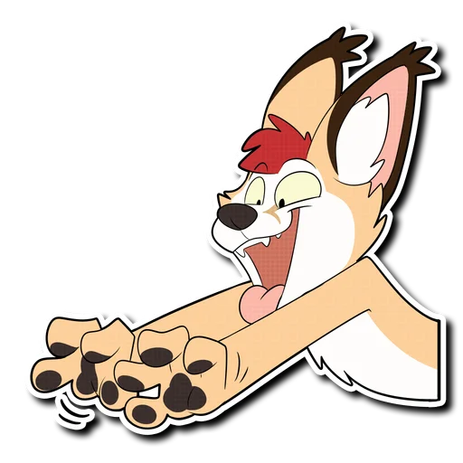 🙌 Стикер «Caracal» для Telegram