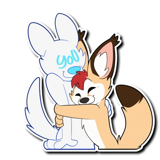 🤗 Стикер «Caracal» для Telegram