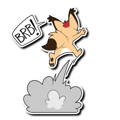 💨 Стикер «Caracal» для Telegram