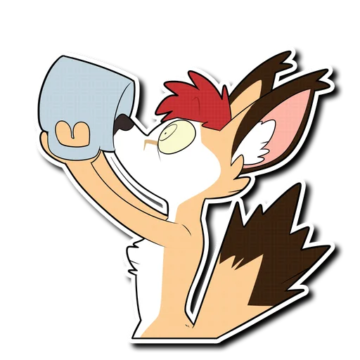 ☕️ Стикер «Caracal» для Telegram