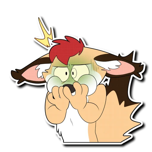 🤢 Стикер «Caracal» для Telegram