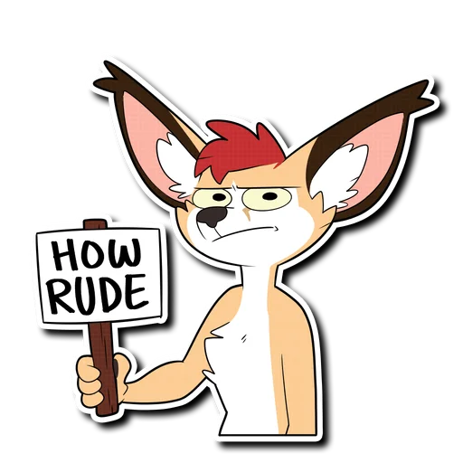 🙁 Стикер «Caracal» для Telegram
