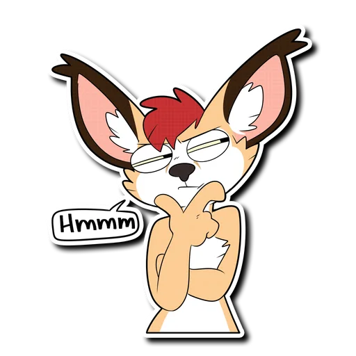 🤔 Стикер «Caracal» для Telegram