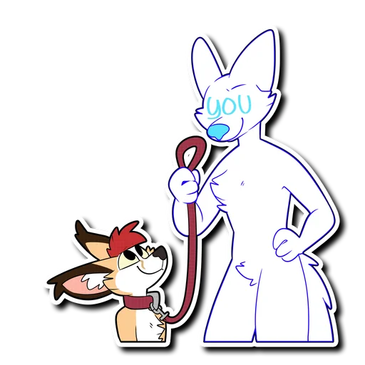 🐶 Стикер «Caracal» для Telegram