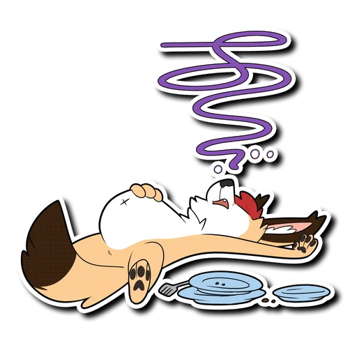 🍽 Стикер «Caracal» для Telegram