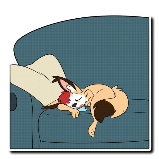😴 Стикер «Caracal» для Telegram