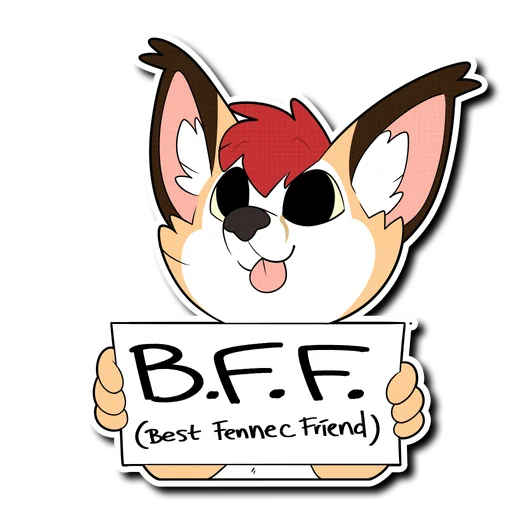😙 Стикер «Caracal» для Telegram