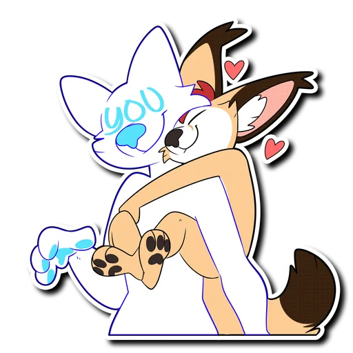 ❤️ Стикер «Caracal» для Telegram