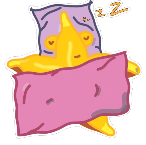 😴 Стикер «Carambola» для Telegram
