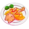 Стикер 11 🐰 Caramel Animals - карамельные эмоджи