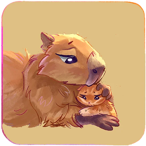 🤗 Стикер «Карбонара Без Текста» для Telegram