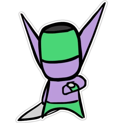 ✖ Стикер «Carbot Animations Unofficial» для Telegram