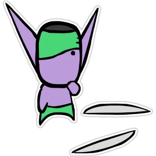 ✖ Стикер «Carbot Animations Unofficial» для Telegram