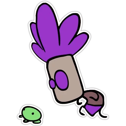 ✖ Стикер «Carbot Animations Unofficial» для Telegram