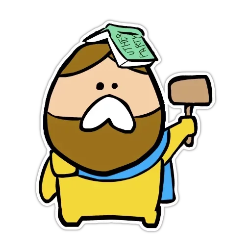 ✖ Стикер «Carbot Animations Unofficial» для Telegram